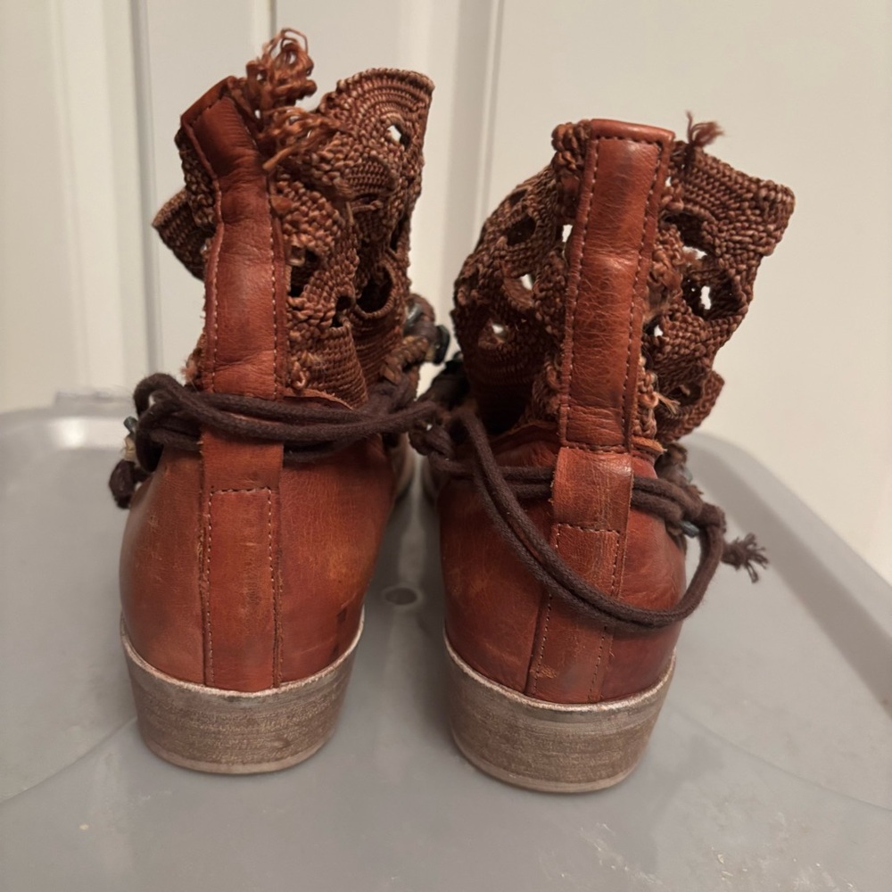 Free People Boho Western Style Boots - Picture 4 of 14